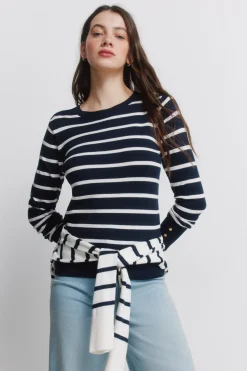 Jersey fino botones puños