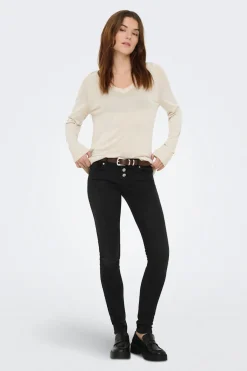 Jersey fino cuello de pico