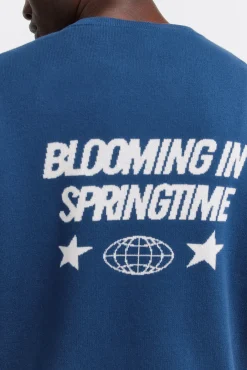 Jersey jacquard texto