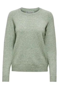 Jersey liso cuello redondo