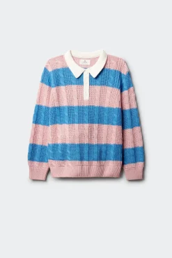 Jersey polo rayas ni&ntilde;a