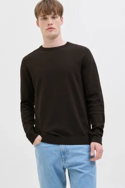 Jersey punto b&aacute;sico manga larga