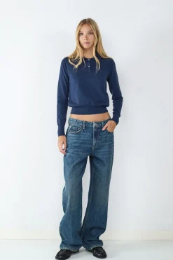 Jersey punto cuello polo