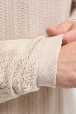 Jersey punto estructurado holgado