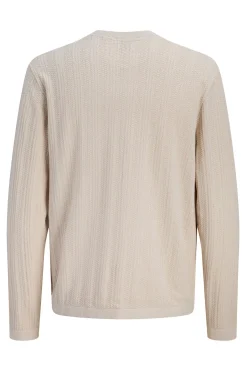 Jersey punto estructurado holgado