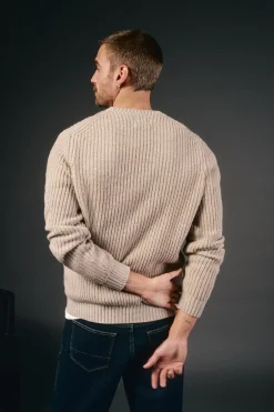 Jersey punto perlado lana