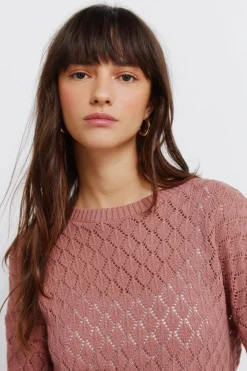 Jersey punto pointelle