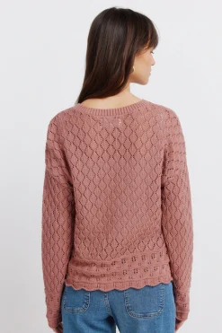 Jersey punto pointelle