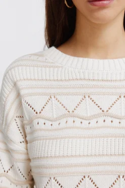 Jersey punto pointelle