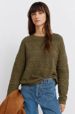 Jersey punto pointelle