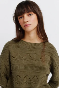 Jersey punto pointelle