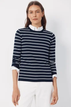 Jersey punto rayas
