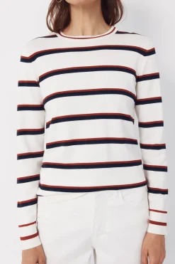 Jersey punto rayas