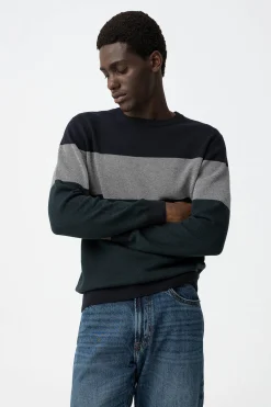 Jersey punto tricolor