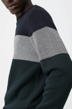 Jersey punto tricolor