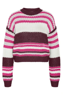 Jersey rayas cuello redondo