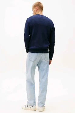 Jersey slim de cuello caja