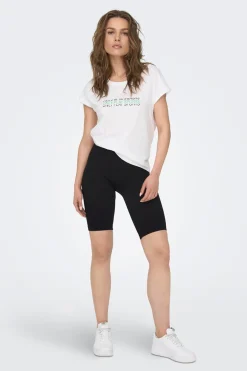 Legging ciclista seamless negro canal&eacute;