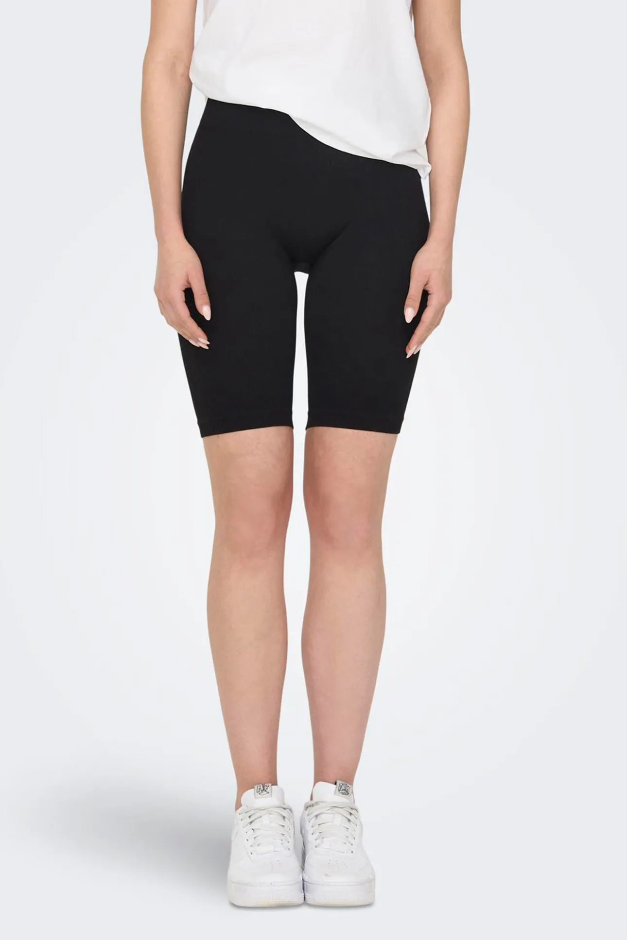 Legging ciclista seamless negro canal&eacute;