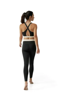 Legging deportivo Fiorella negro/blanco