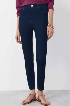 Legging punto denim