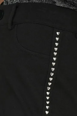 Legging tachuelas laterales