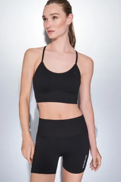 Leggings ciclista SEAMLESS COMFORT negro