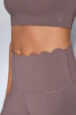 Leggings COMPRESSIVE largo marr&oacute;n