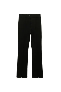 Leggings con abertura en la pierna y botones en la parte delantera