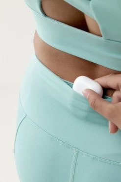 Leggings deportivos Ariadna azul claro