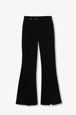 Leggings Flare con Botones Frontales