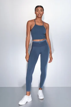 Leggings largos SEAMLESS COMFORT azul