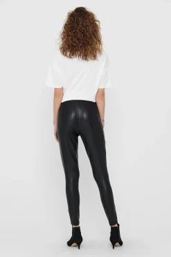 Leggins de mujer liso encerado