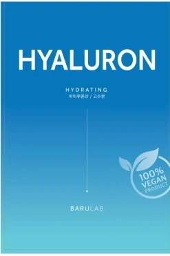 Mascarilla de tejido con &aacute;cido hialur&oacute;nico
