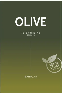 Mascarilla de tejido con extracto de oliva