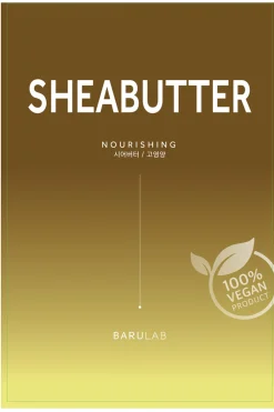 Mascarilla de tejido vegana para nutrir e hidratar