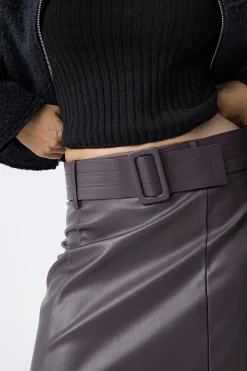 Minifalda con Cintur&oacute;n