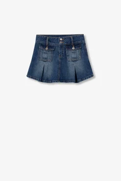 Minifalda vaquera con bolsillos