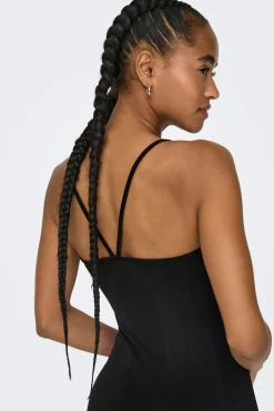 Mono seamless negro tirantes canal&eacute;