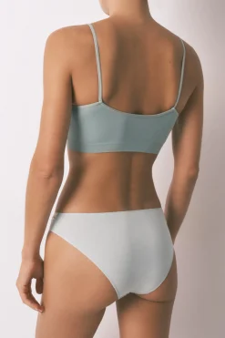 Pack 7 bragas cl&aacute;sicas algod&oacute;n encaje y lazo