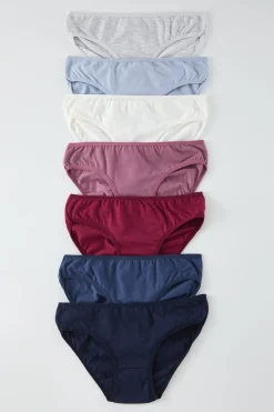 Pack 7 bragas cl&aacute;sicas