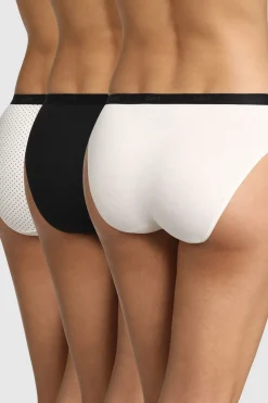 Pack 3 bragas Pockets Coton