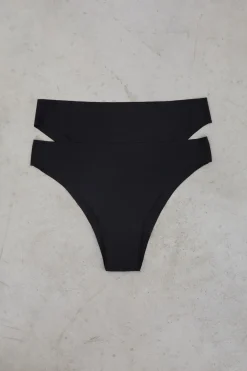 Pack 2 brgas brasile&ntilde;as negro laser cut