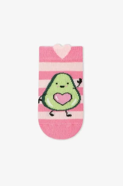 Pack 4 calcetines cortos aguacate