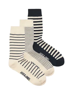 Pack 3 calcetines rayas