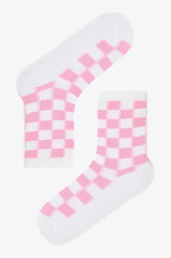 Pack 3 calcetines tobilleros cuadros