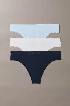 Pack 3 tangas microfibra logo