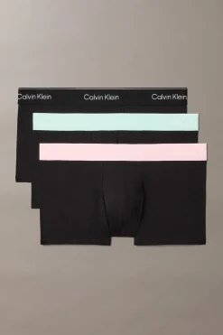 Pack de 3 b&oacute;xers de tiro bajo - Icon Cotton Stretch
