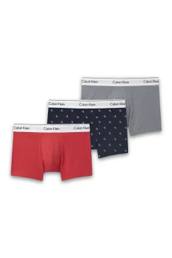 Pack de 3 b&oacute;xers de tiro bajo - Icon Cotton Stretch