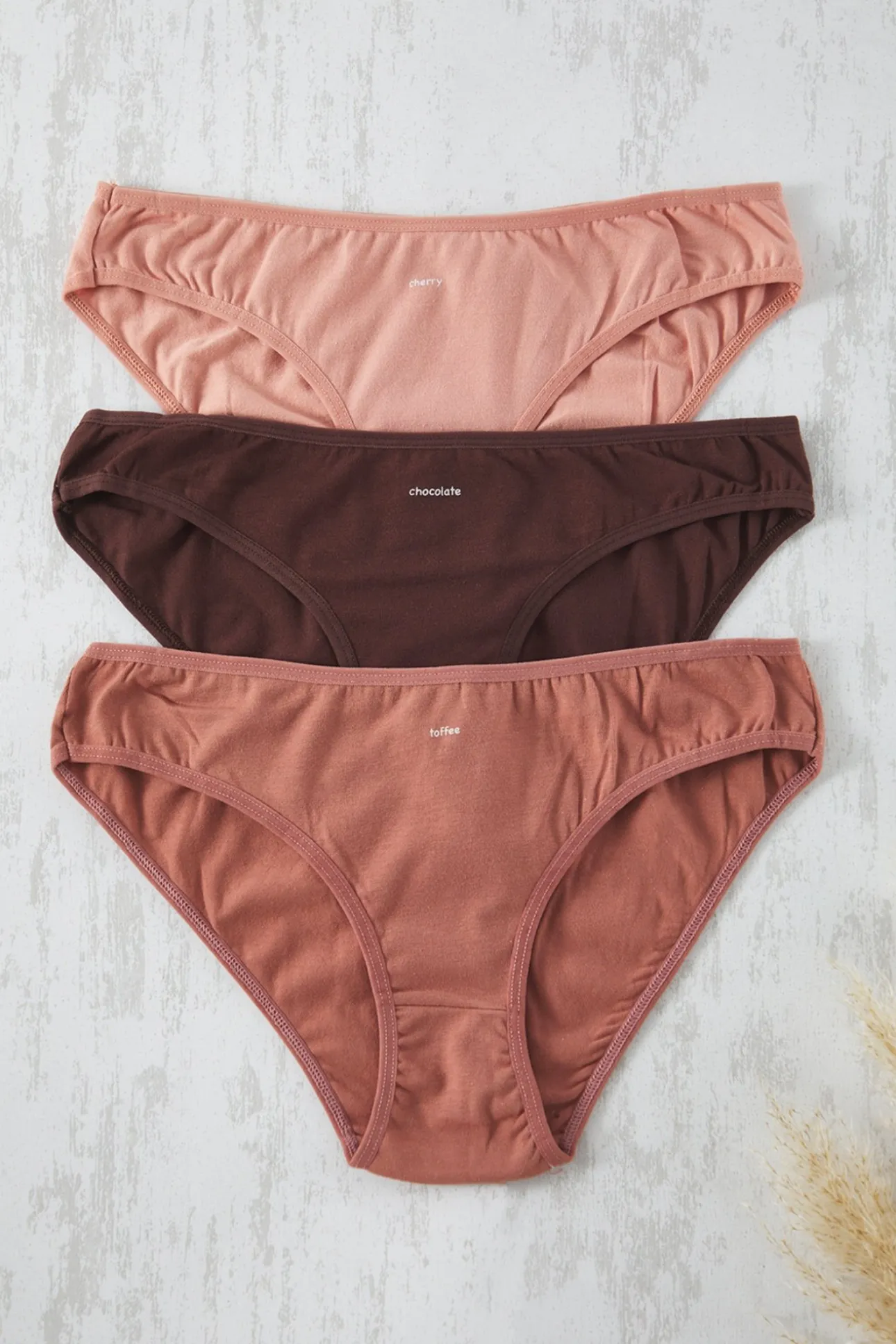 Pack de 3 bragas clásicas